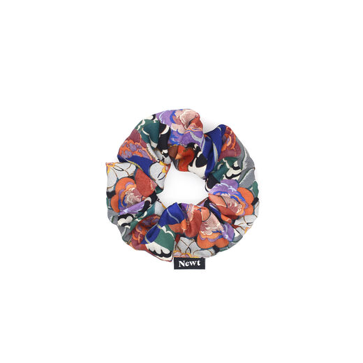 Art deco recycled hair scrunchie (single, assorted)